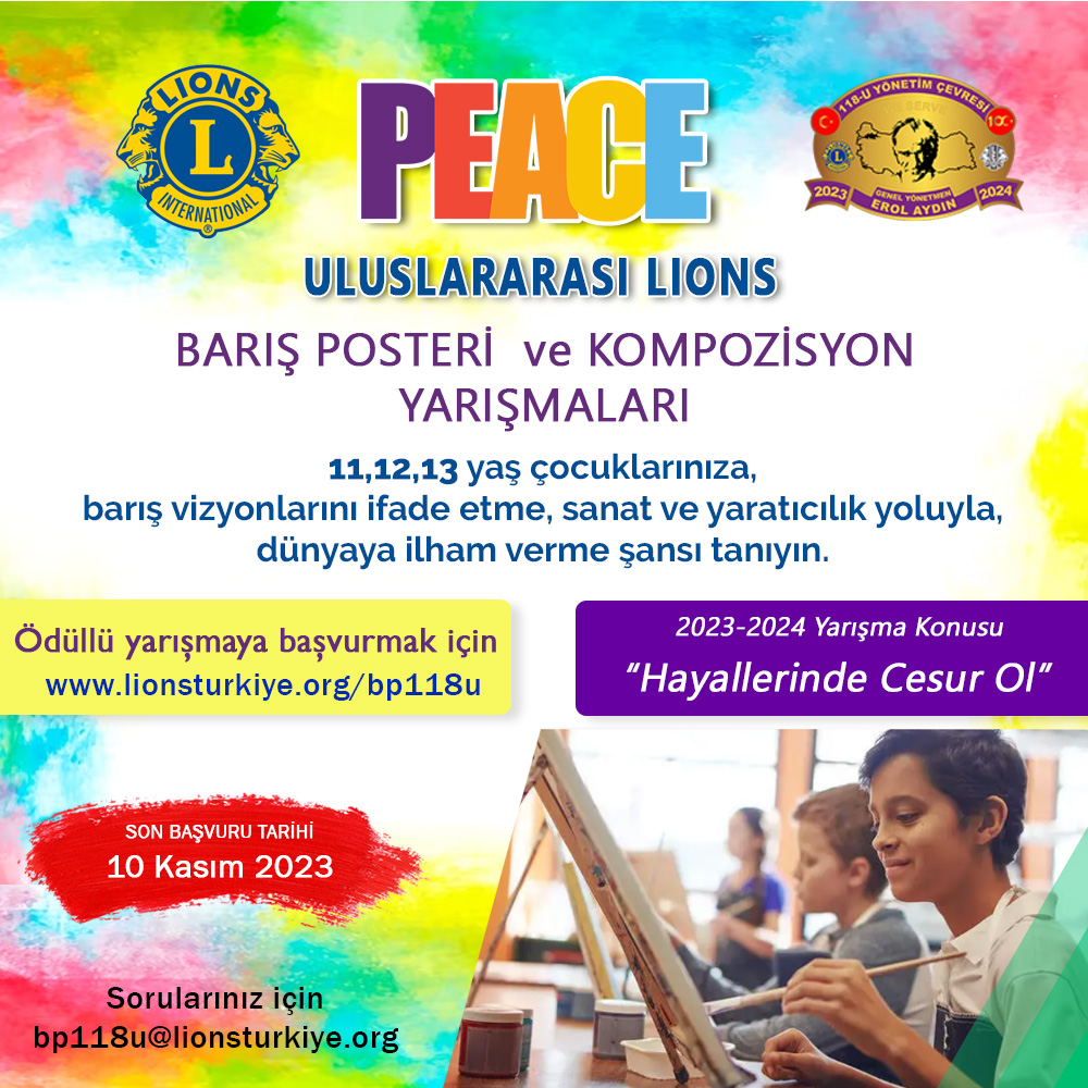 Uluslararası Lions Barış Posteri Yarışması