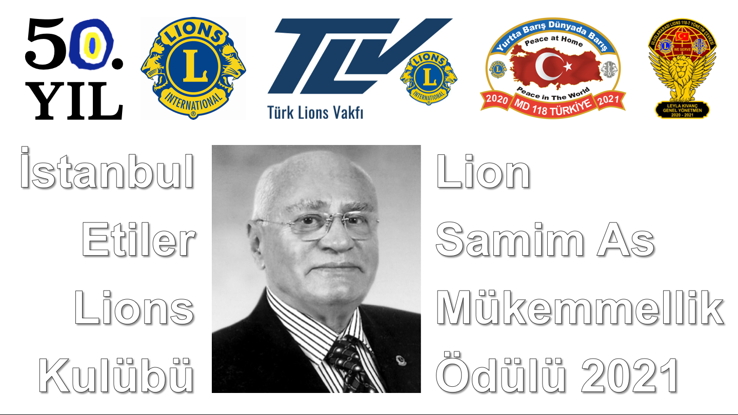 Etiler LC mayıs ayı toplantısında Lion Samim As Mükemellik Ödülü sahibini bulacak.