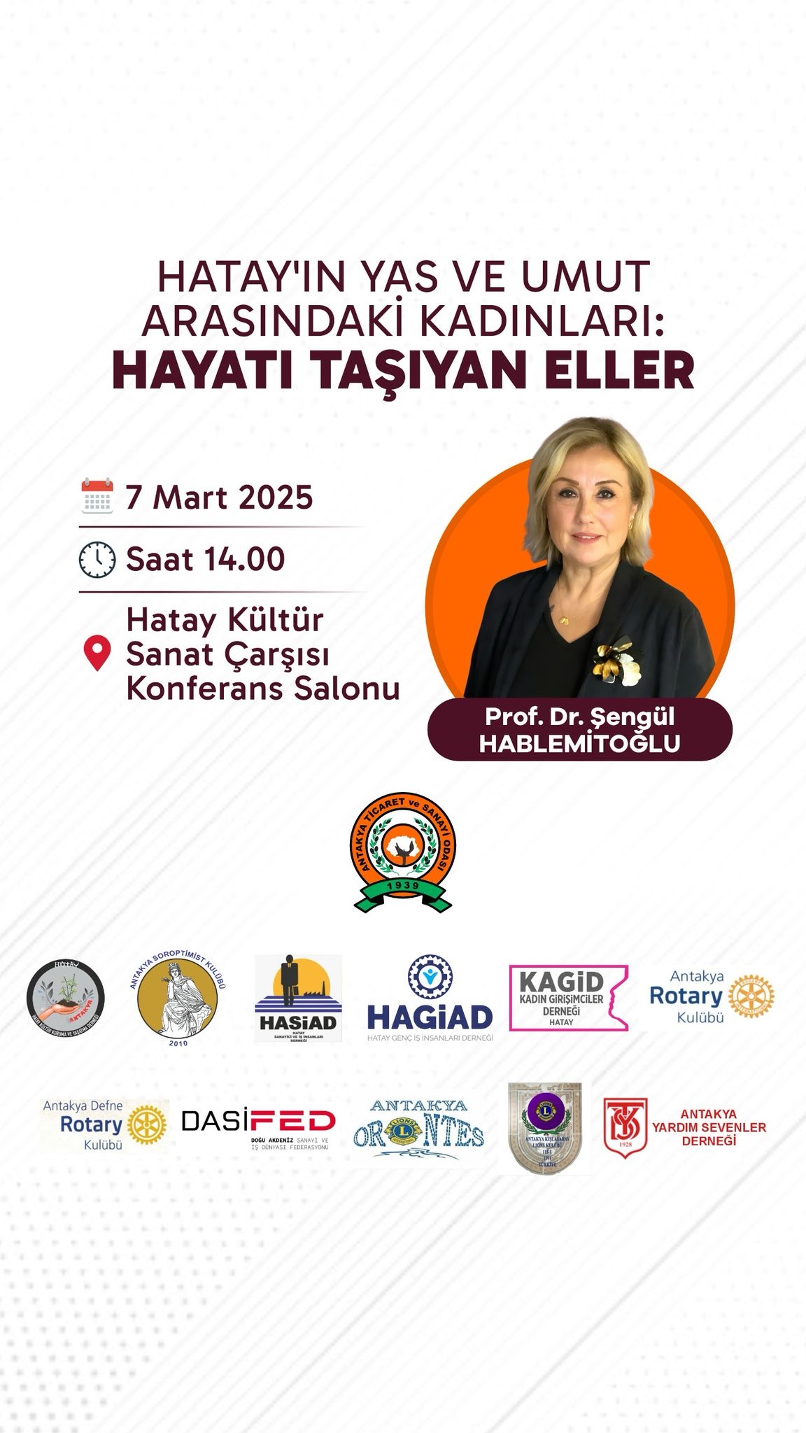 8 Mart Dünya kadınlar günü Prf dr Şengül Hablemitoğu buluşması