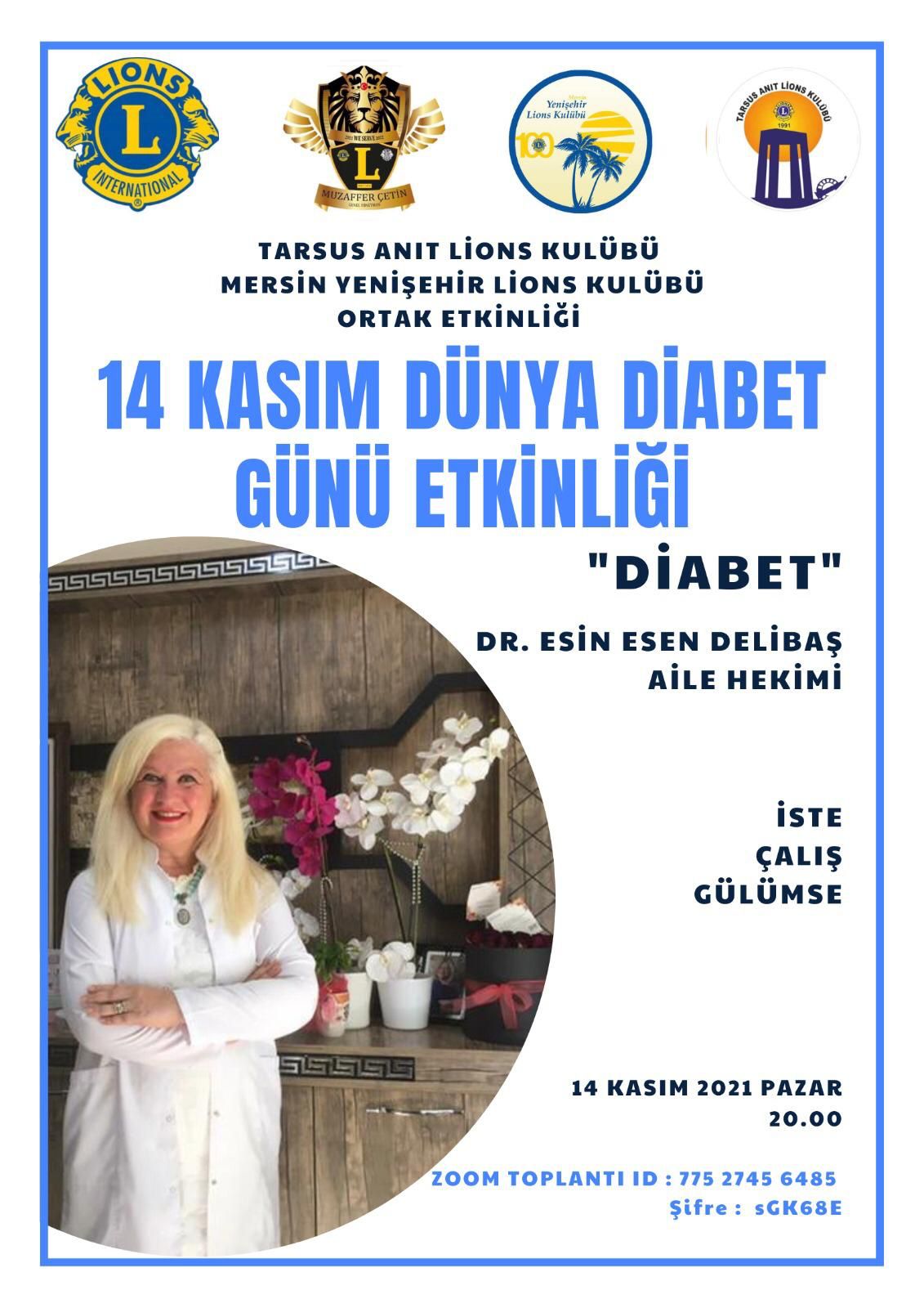 Diyabet Konulu Zoom Toplantısı