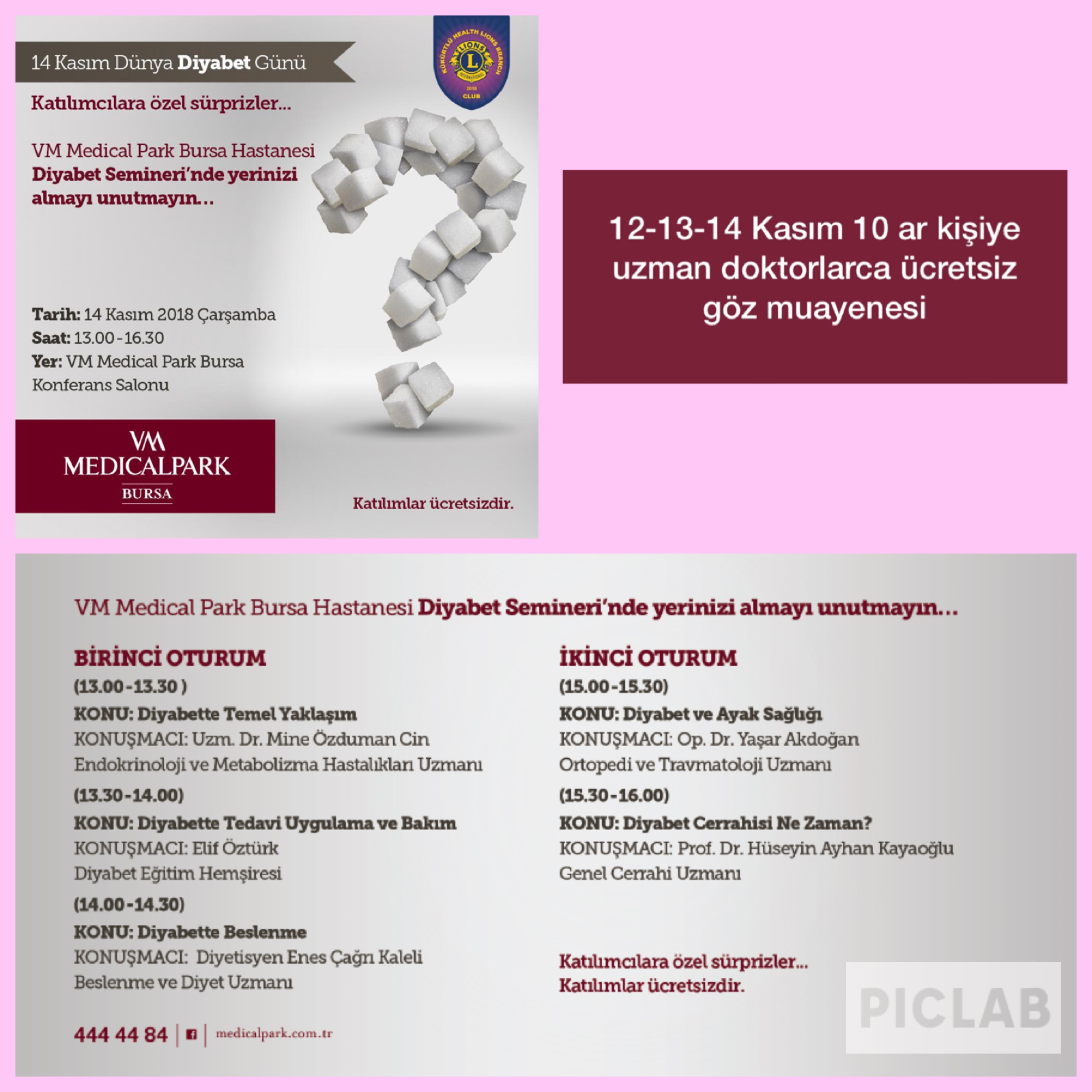 14 Kasım Dünya Diyabet Günü