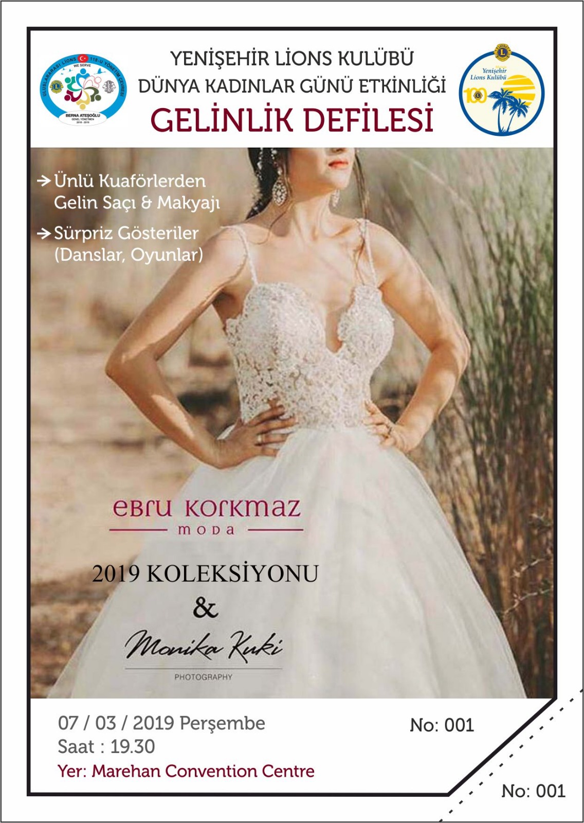 GELİNLİK DEFİLESİ ETKİNLİĞİ