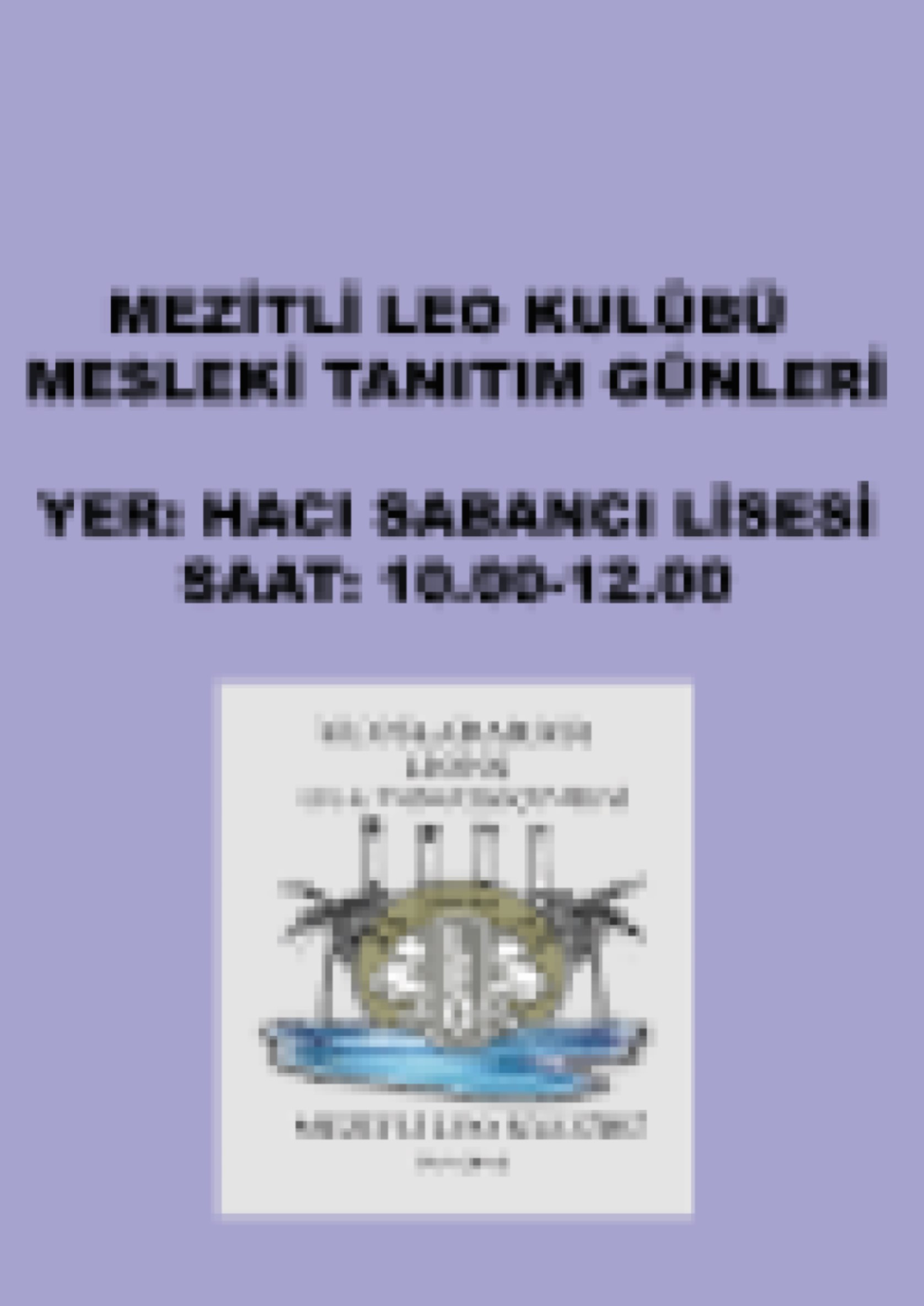 Mezitli Leo Kulübü Mesleki Tanıtım Günleri