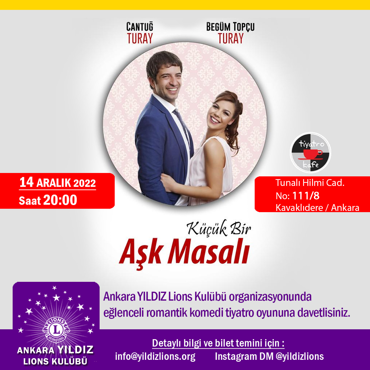 Tiyatro Aktivitemize davetlisiniz