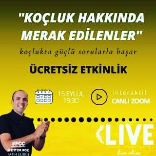 Etiler LC evsahipliğinde günümüzün popüler mesleği #koçluk için başlangıç fırsatı...