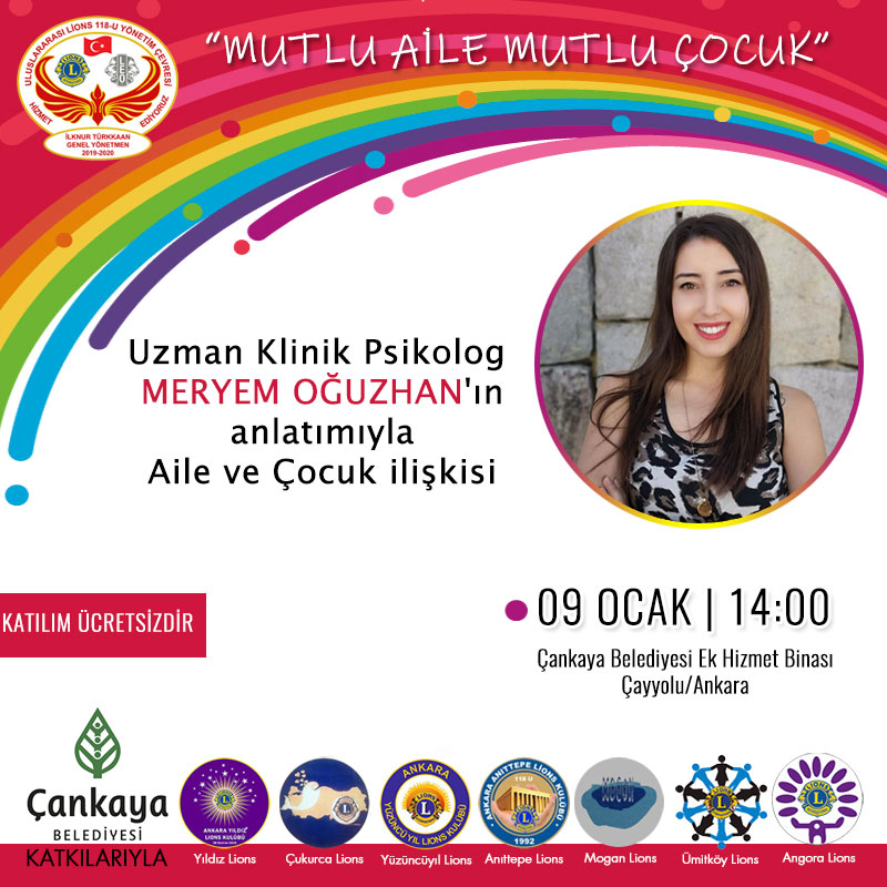 Mutlu Aile Mutlu Çocuk SEMİNER Ankara