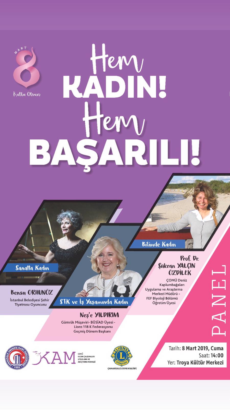 8 MART DÜNYA KADINLAR GÜNÜ ETKİNLİKLERİ