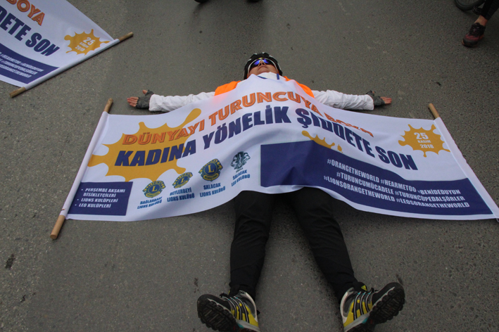 Kadına Yönelik Şiddete Karşı Mücadele - TURUNCU PEDALŞÖRLER BİSİKLET SÜRÜŞÜ