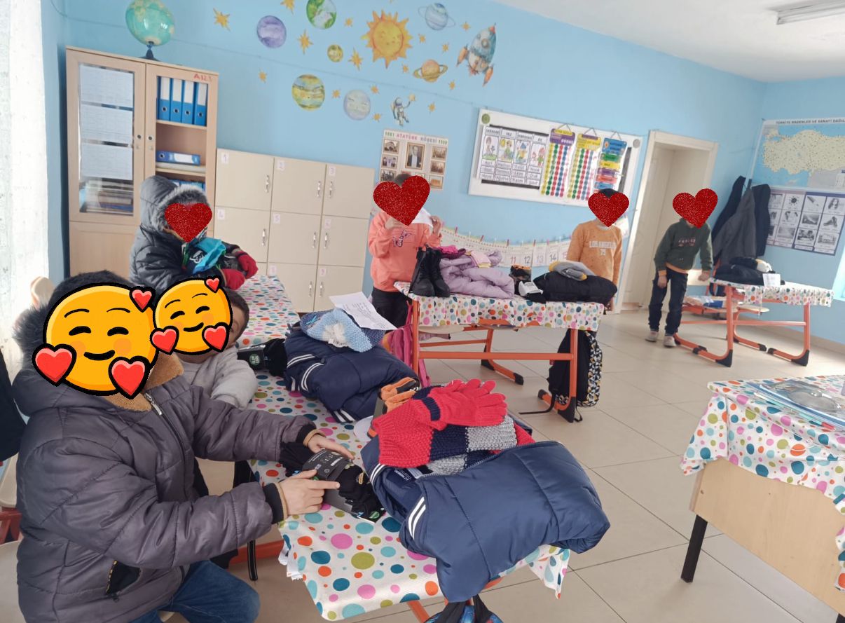 ERZİNCAN TERCAN OĞULVEREN KÖYÜ OKULU KIŞLIK İHTİYAÇ TEMİNİ