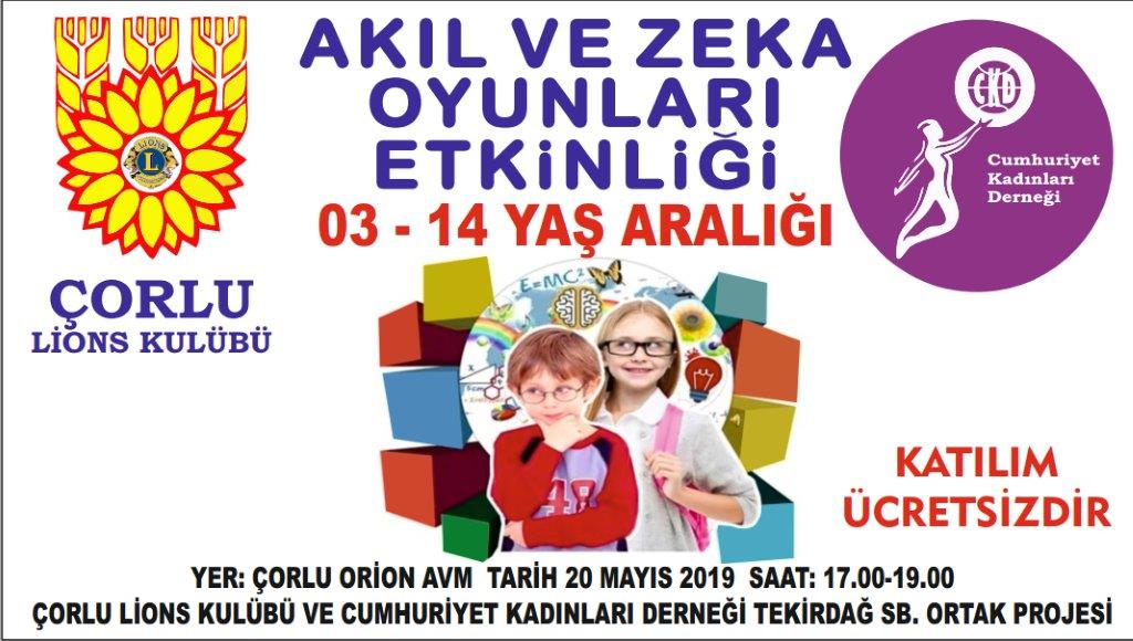 AKIL VE ZEKA OYUNLARI ETKİNLİĞİ
