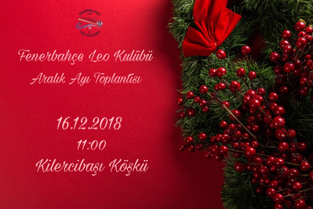 Aralık Ayı Toplantısı