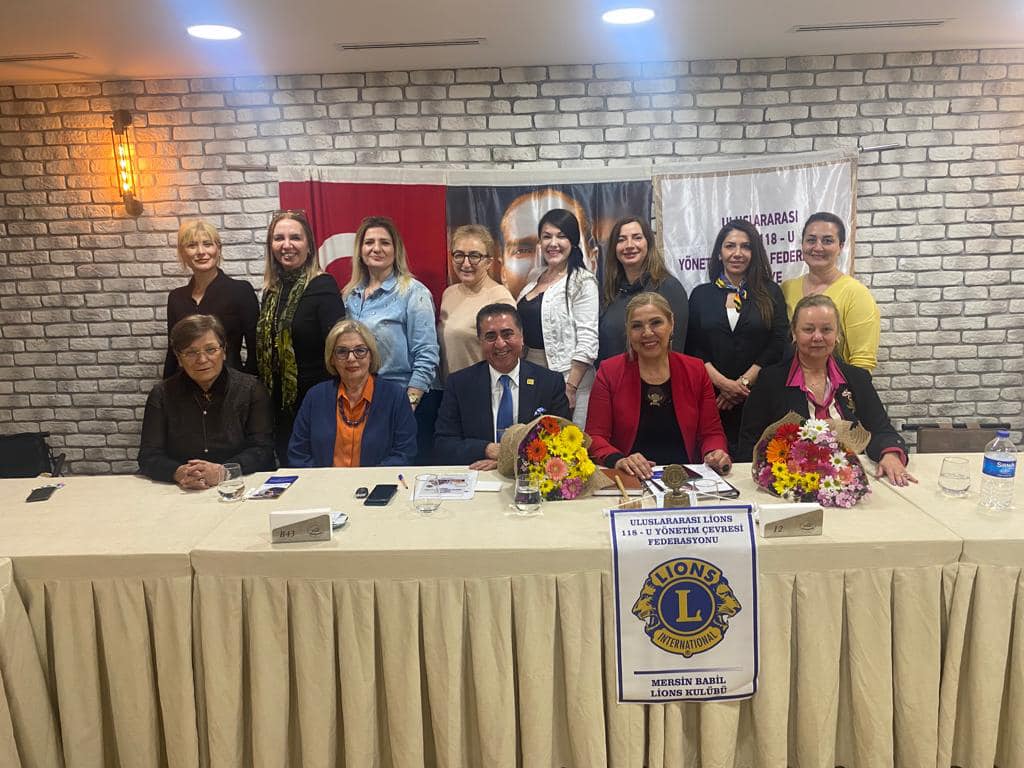 MERSİN BABİL LİONS  MART AYI TOPLANTISI