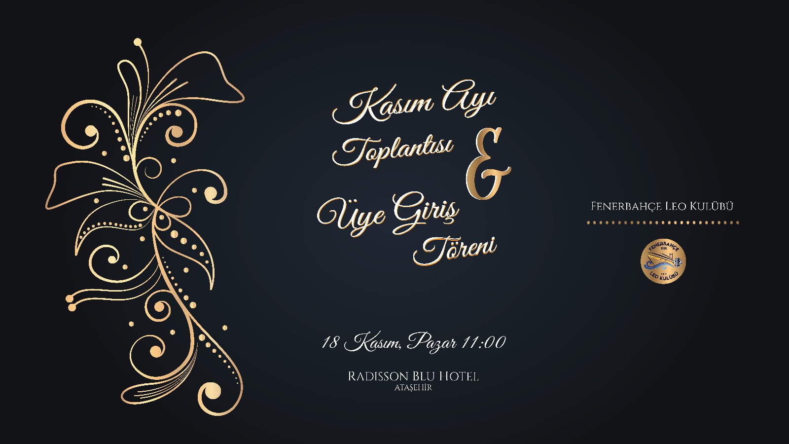 Kasım Ayı Toplantısı & Üye Giriş Töreni