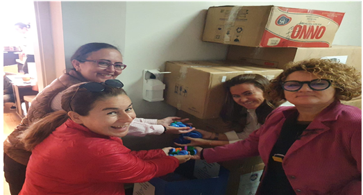 PLASTİK KAPAKLARIN TOPLANMASI