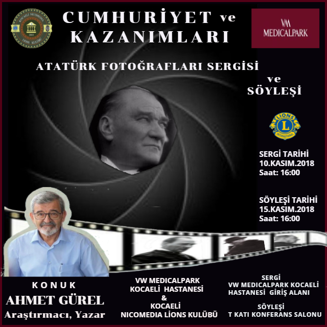 CUMHURİYET ve KAZANIMLARI ATATÜRK FOTOĞRAFLARI SERGİSİ