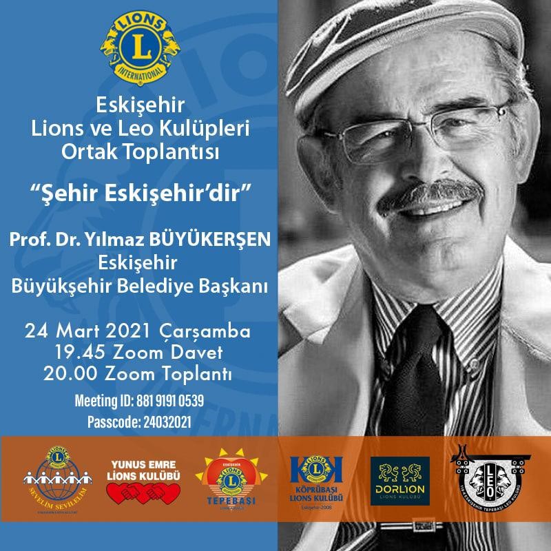\"Şehir Eskişehir\"dir; Eskişehir Büyükşehir Belediye Başkanı Prof. Dr. Yılmaz Büyükerşen