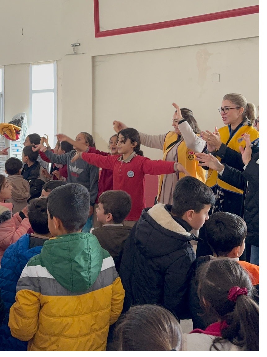 250 çocuğumuza motivasyon amaçlı aktivite yaptık 