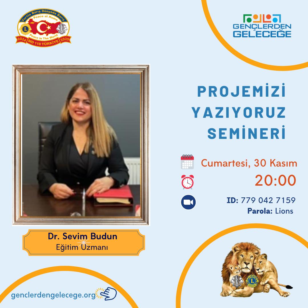 Projemizi Yazıyoruz Semineri 14-18 yaş grubu