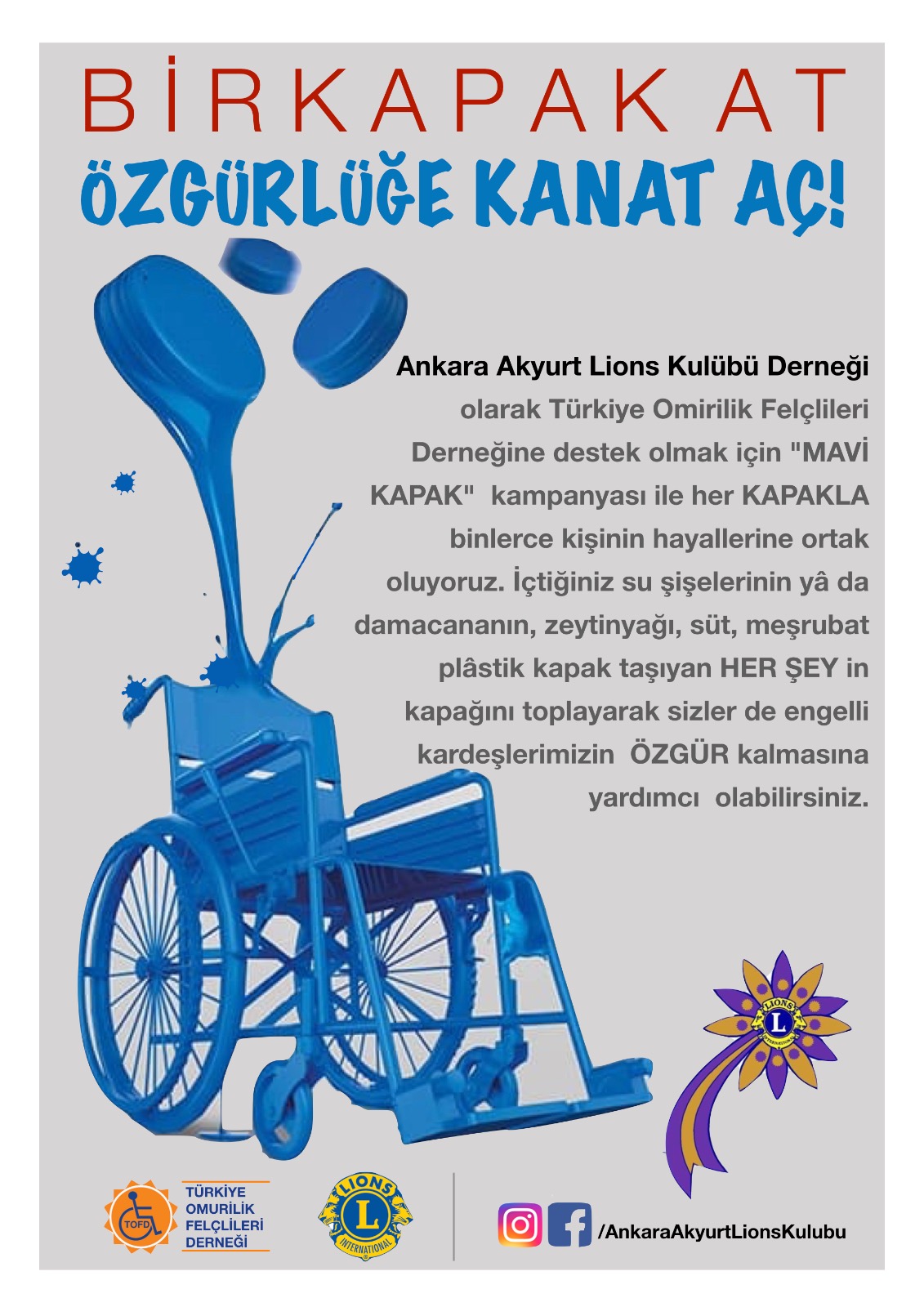 BİR KAPAK AT - ÖZGÜRLÜĞE KANAT AÇ 