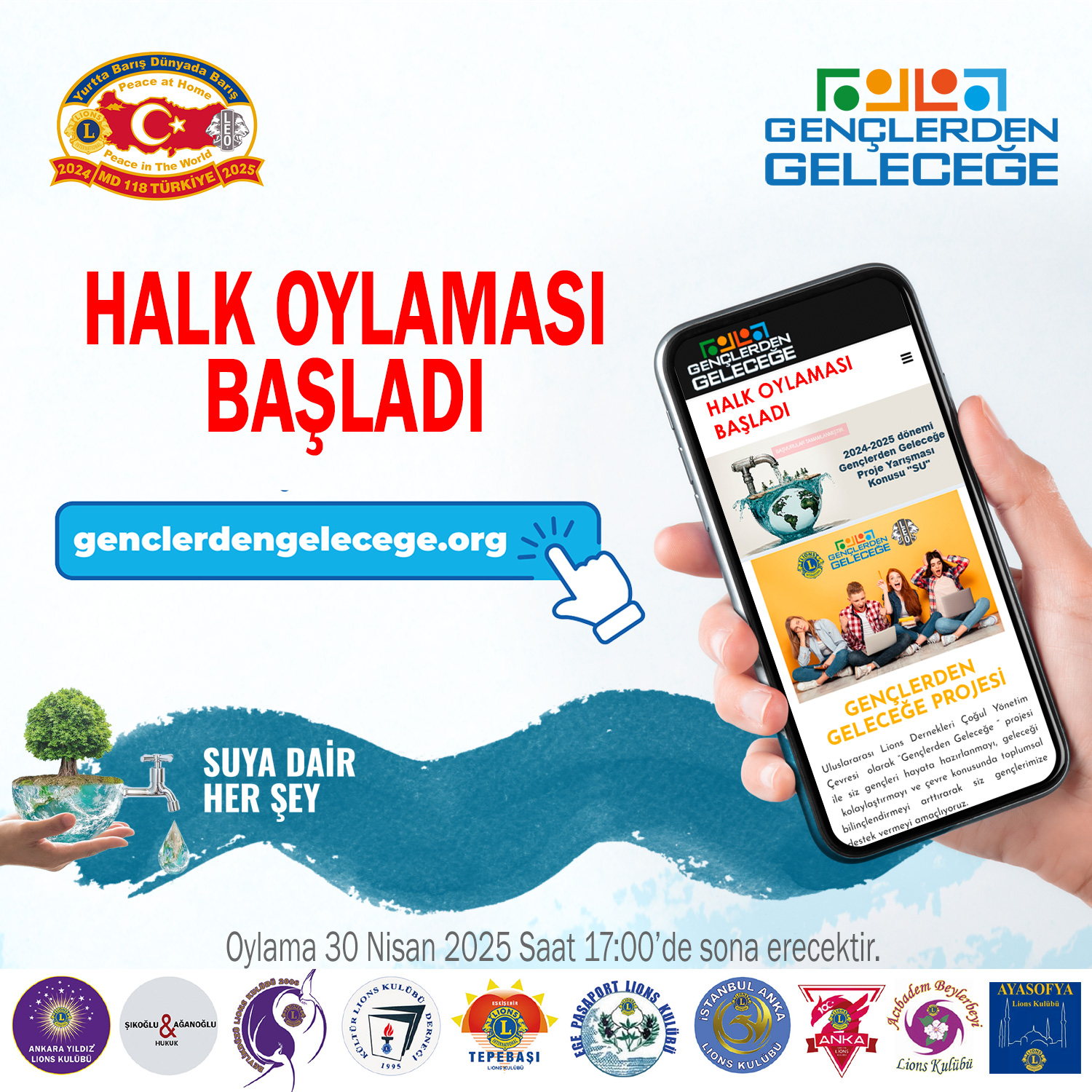 Gençlerden Geleceğe Yarışması HALK OYLAMASI Başladı