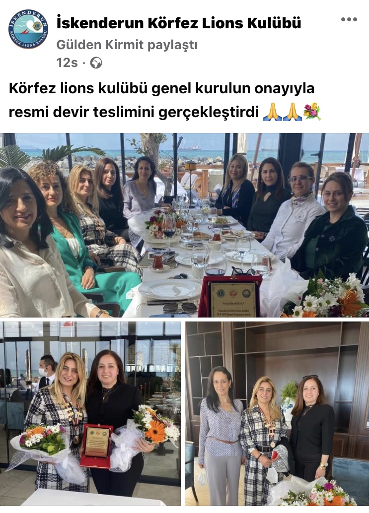 Dönem başkanının genel kurul onayıyla resmi devir teslimi 