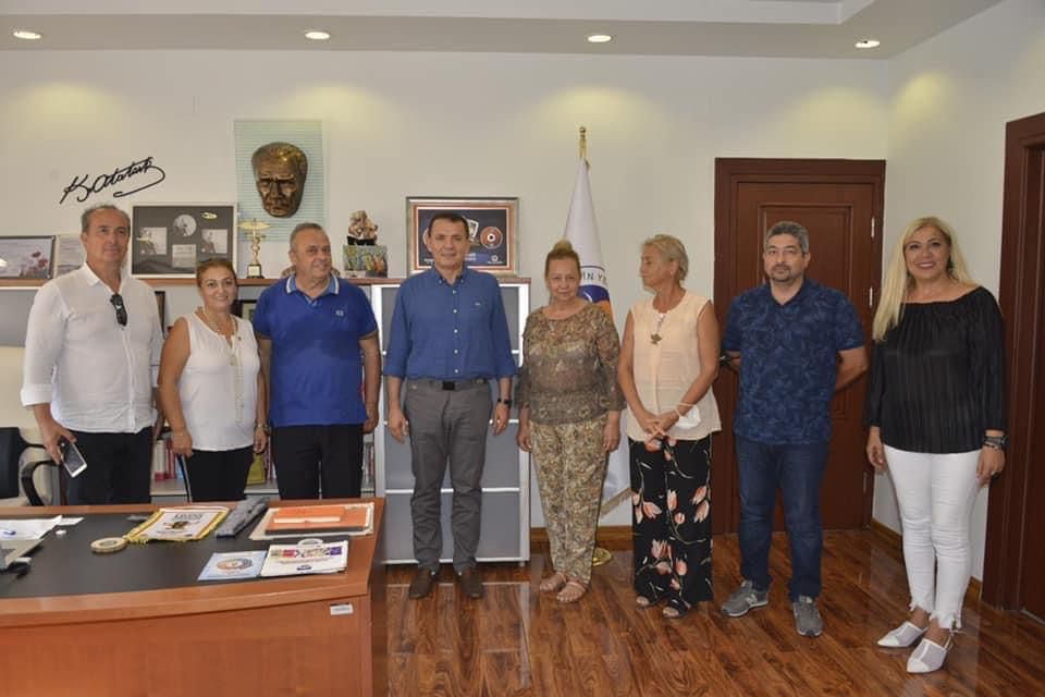 BELEDIYE BASKANI ZIYARET