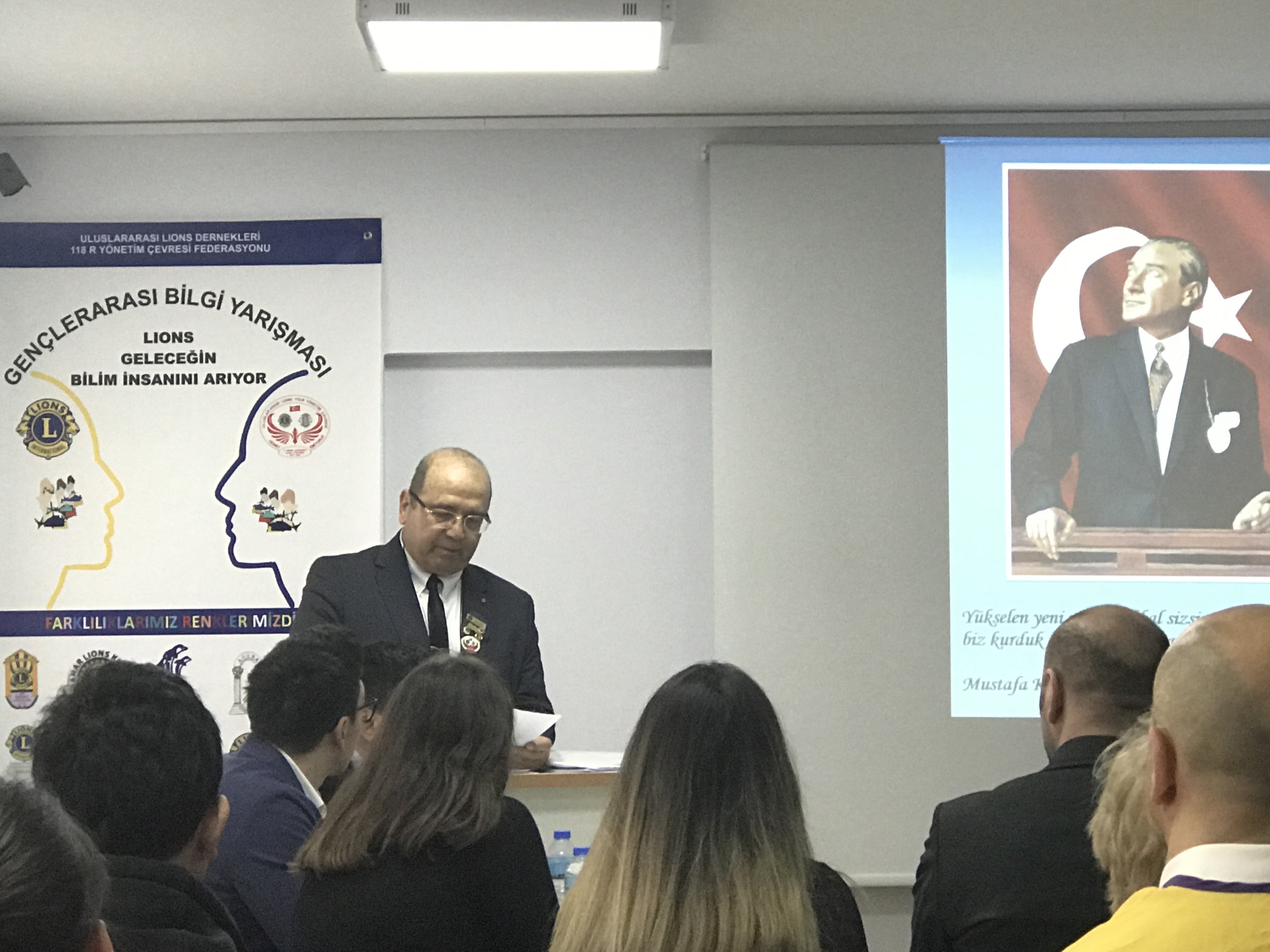 08.03.2020 118-R Yönetim Çevresinin \"Gençler Arası Bilgi Yarışması\" Fİnal  