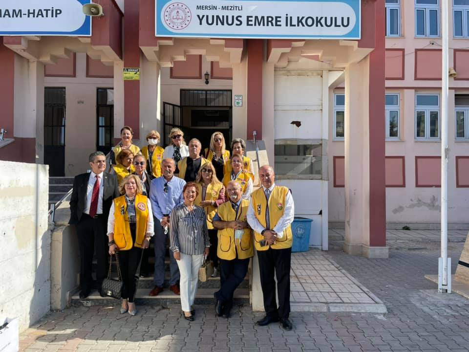 MERSİN  ÇAMLIBEL LİONS ATATÜRK KÖŞESİ AÇMILIMINA KATILIM