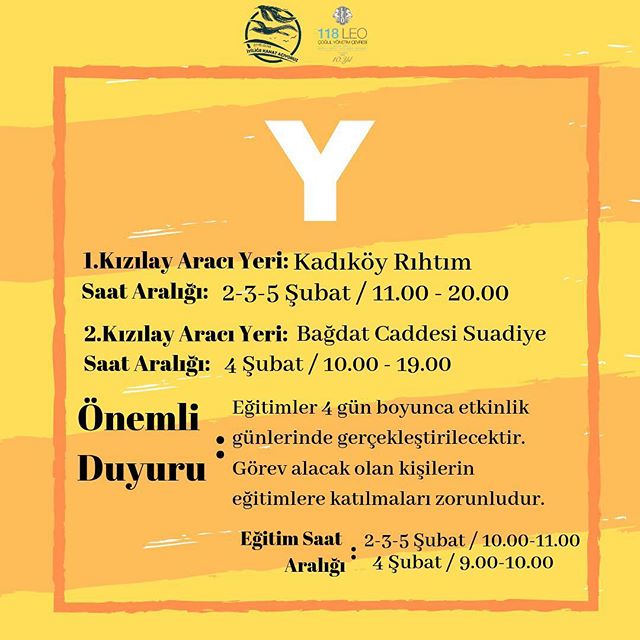 KÖK HÜCRE BAĞIŞI - 118Y - İSTANBUL ANADOLU