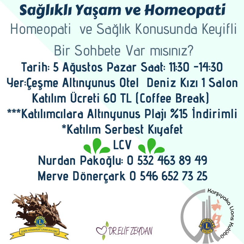 Homeopati ve Sağlıklı Yaşam