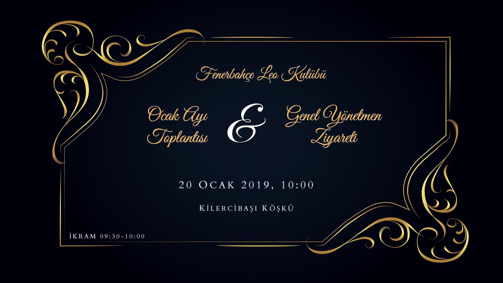 Ocak Ayı Toplantısı & Genel Yönetmen Ziyareti