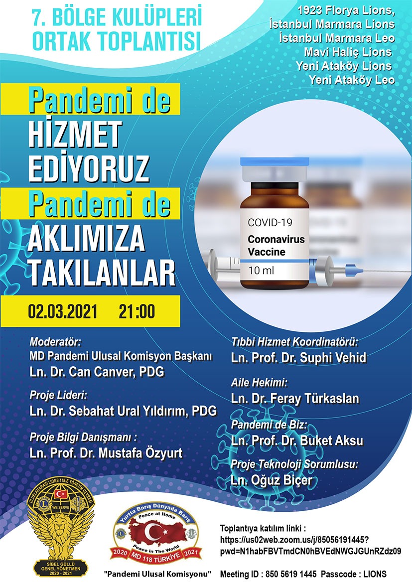 Pandemi de Hizmet Ediyoruz Pandemi de Aklımıza Takılanlar