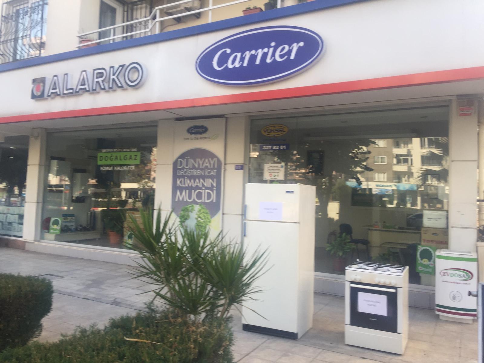 Evi yanan aileye eşya desteği 