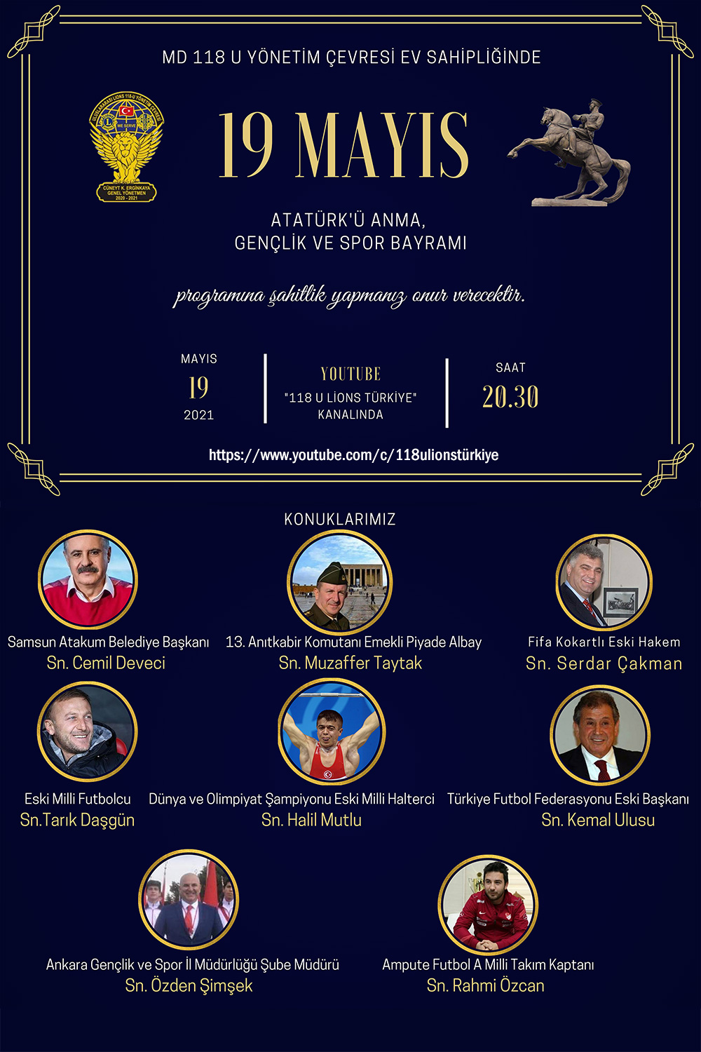 19 Mayıs Atatürk\'ü Anma Gençlik ve Spor Bayramı