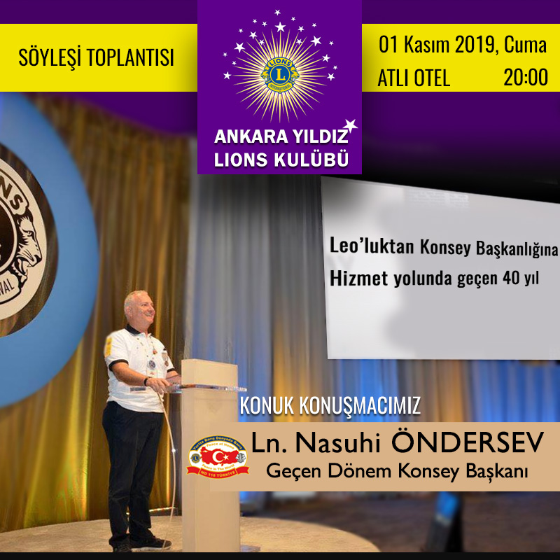 IPCC Nasuhi ÖNDERSEV ile söyleşi toplantısı