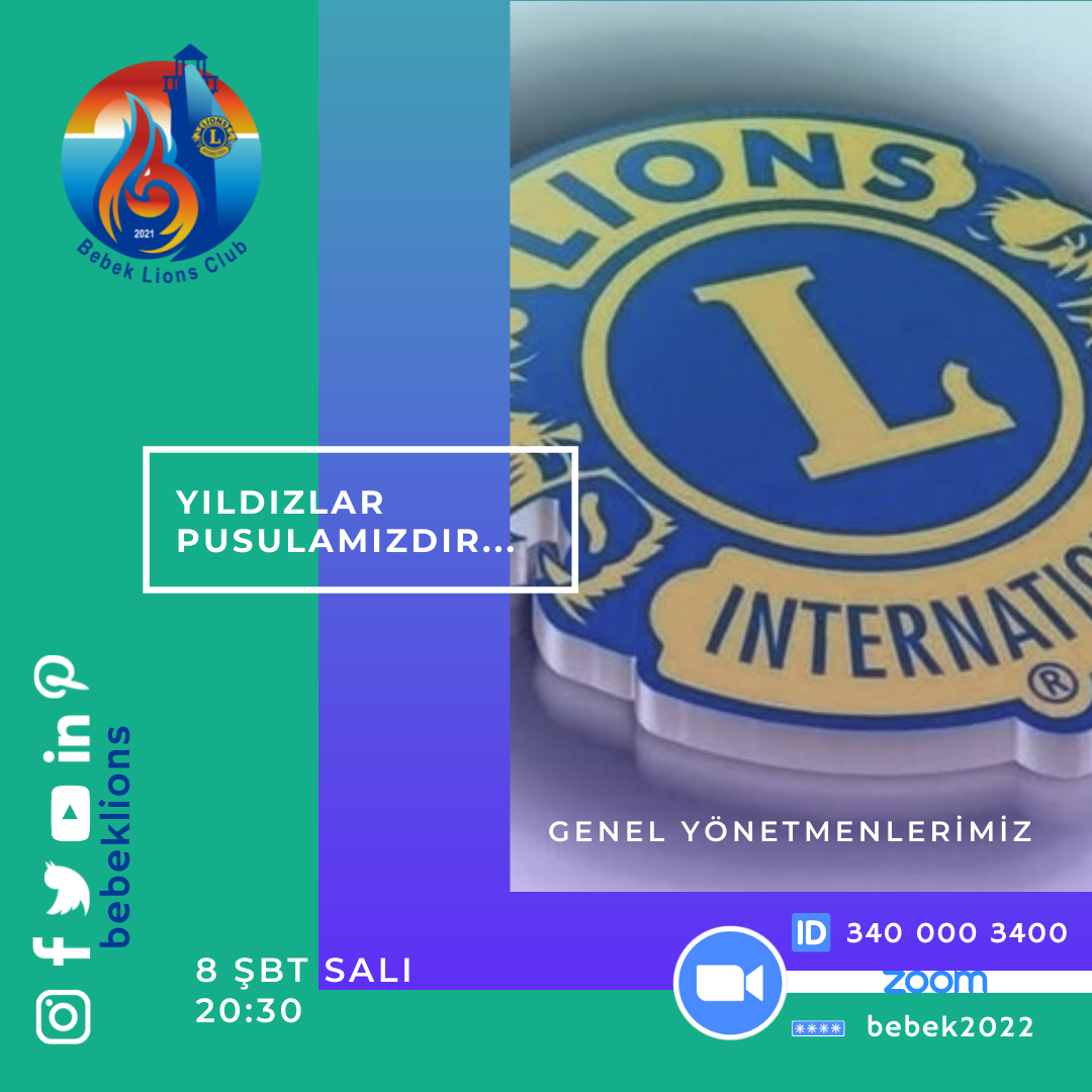 BEBEK LİONS KULÜBÜ ŞUBAT AYI TOPLANTISI