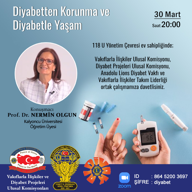 DİYABET DEN KORUNMA VE DİYABETLE YAŞAM \" YAŞAM KONULU SUNUM