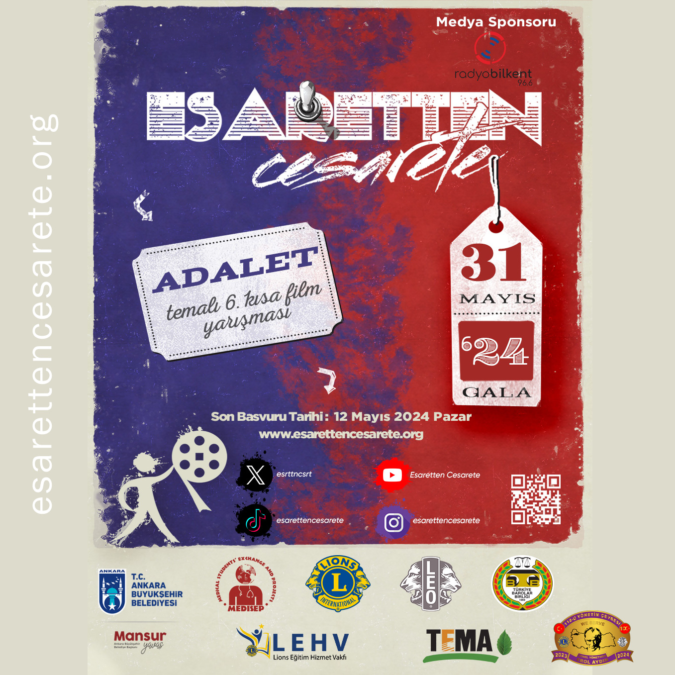 6. Esaretten Cesarete Kısa Film Yarışması başladı