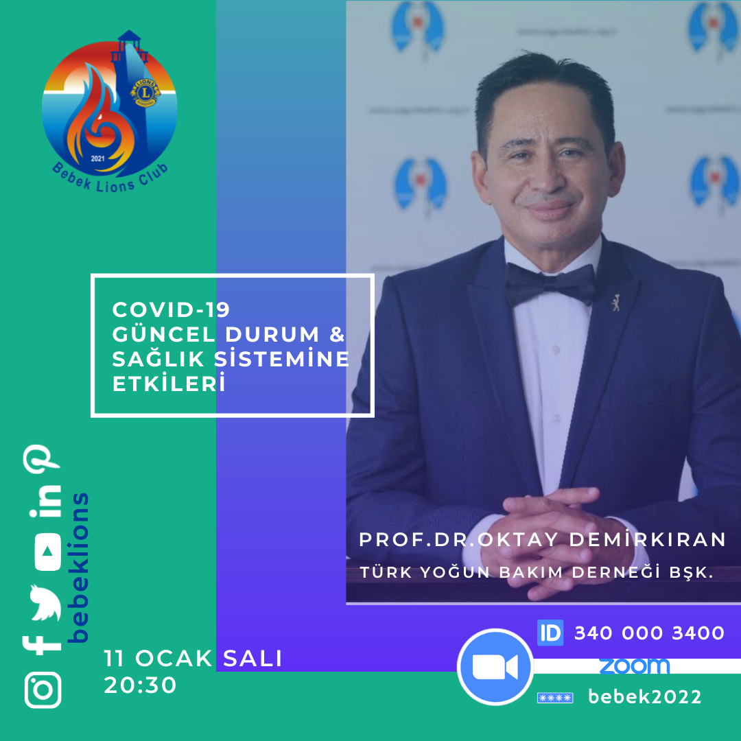 BEBEK LİONS KULÜBÜ 11 OCAK 2022 TOPLANTISI
