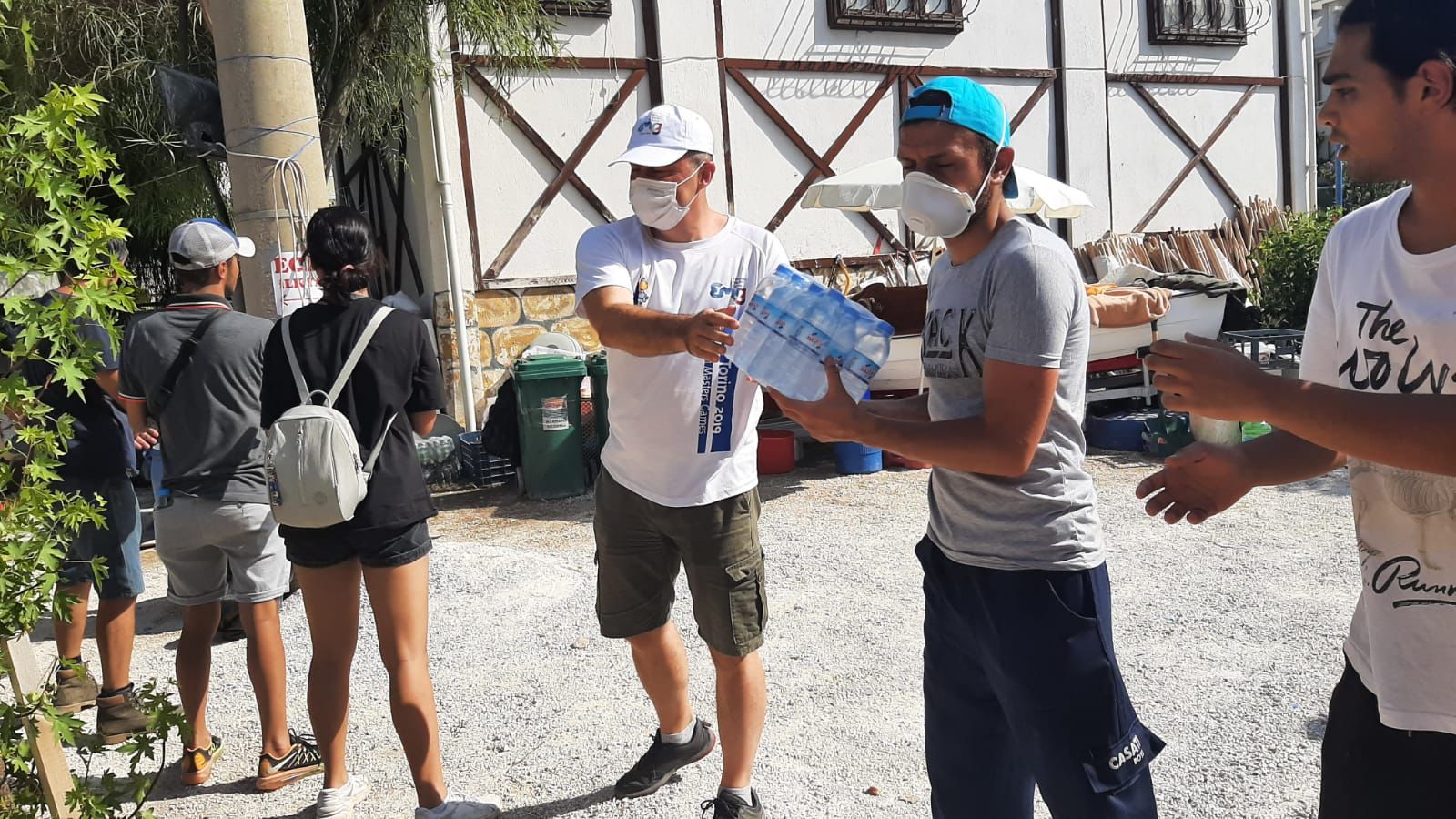 Marmaris yangın felaketi yardımı