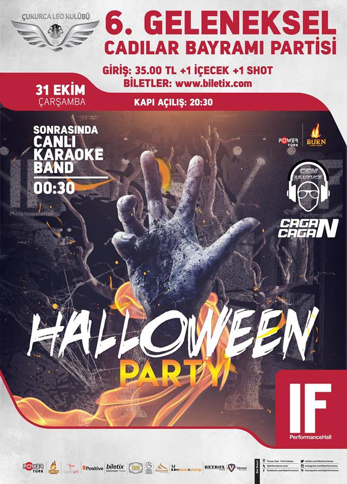 Gelir Getirici Aktivite - Cadılar Bayramı Partisi