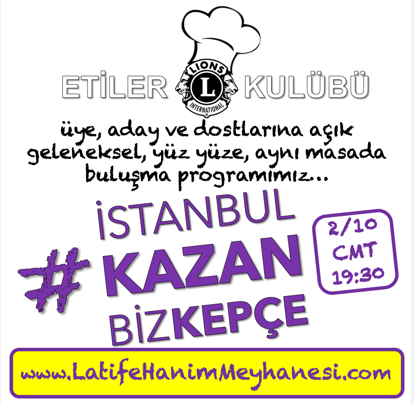 Etiler LC bu ayın #İstanbulKazanBizKepçe programında Cumhuriyet kadınlarının mekanı: Latife Hanım Meyhanesi