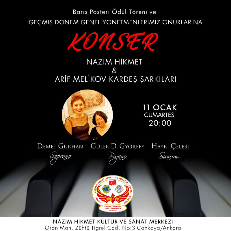 Geçmiş Dönem Genel Yönetmenlerimizi Onurlandırma Gecesi ve Barış Posteri Ödülleri