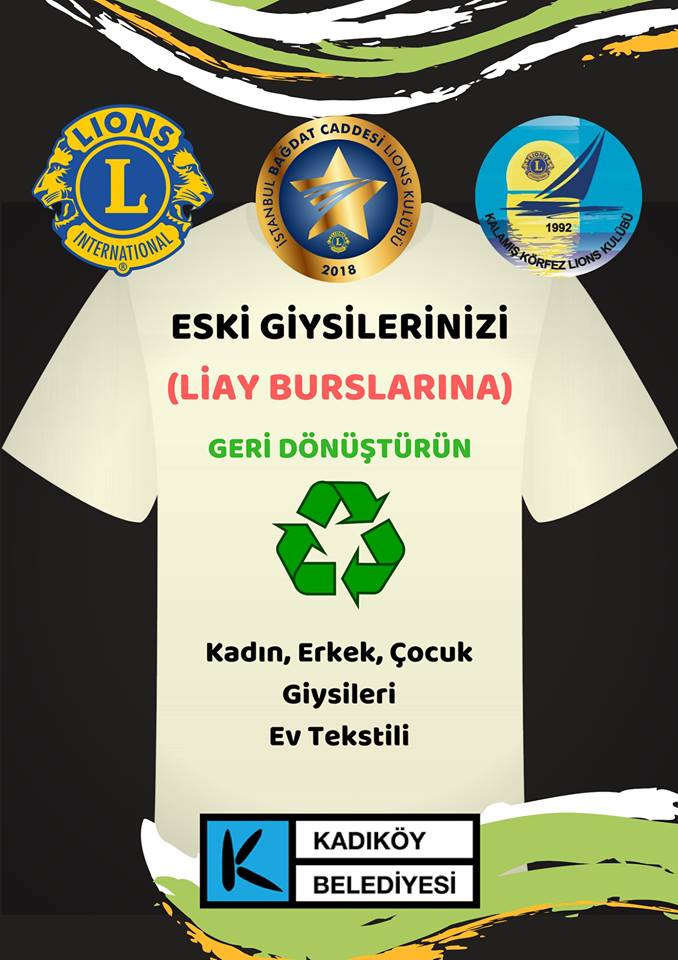 Eski Giysilerinizi Liay Burslarına Geri Dönüştürün