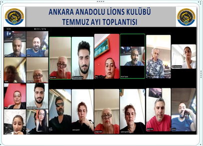 Temmuz 2022 Ayı Toplantımızı Gerçekleştirdik.