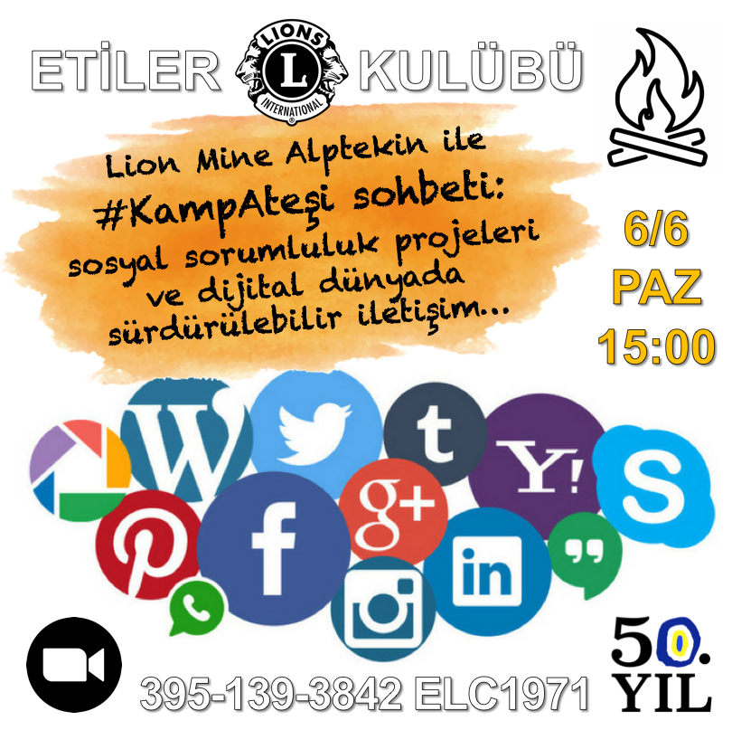 Etiler LC #KampAteşi sohbetleri: Lion Mine Alptekin ile sosyal sorumluluk projeleri ve sürdürülebilir iletişim