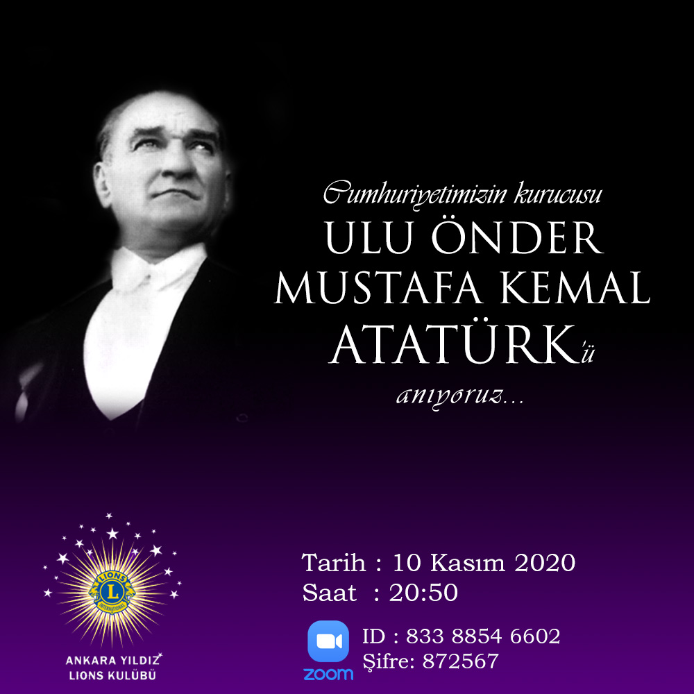 10 KASIM ATATÜRK\'Ü ANMA