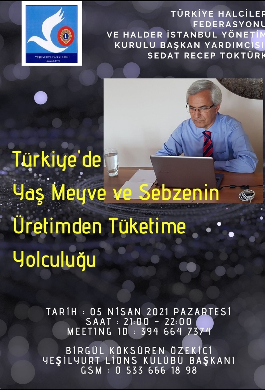 Türkiye\'de Yaş Meyve ve Sebzenin Üretiminden Tüketime Yolculuğu