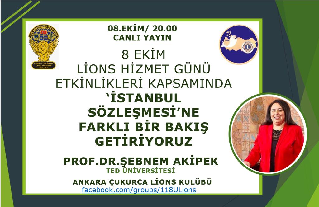 İstanbul Sözleşmesi\'ne Farklı Bir Bakış, Canlı Sunum