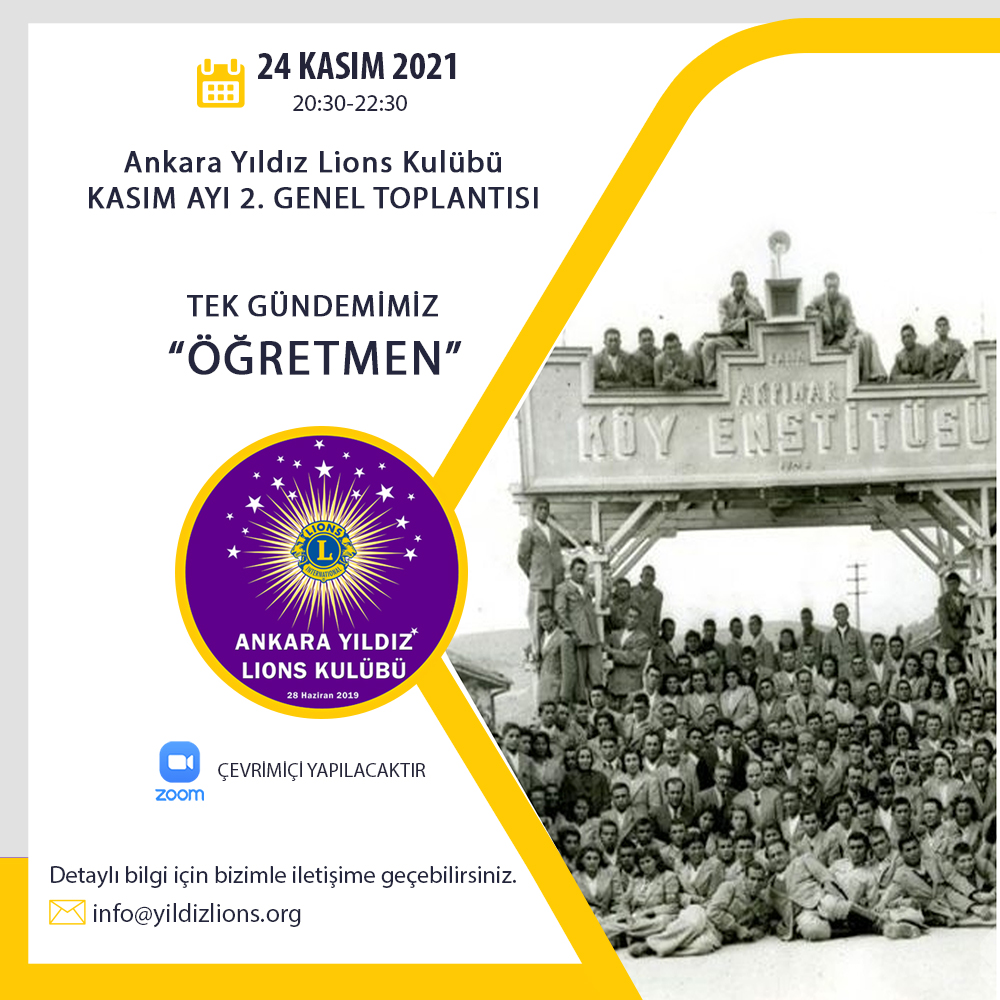 Kasım ayı 2. Genel toplantısı